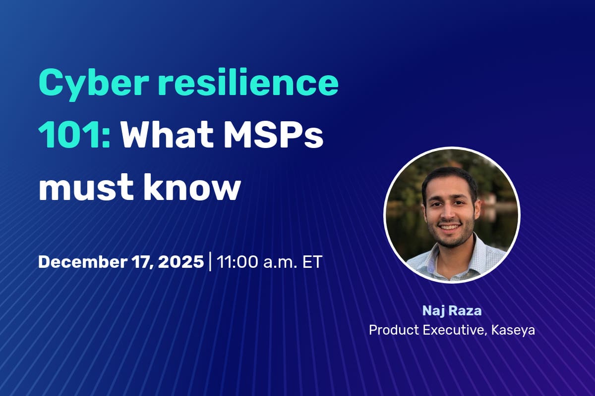 Cyber Resilience 101 What Msps Must Know Datto