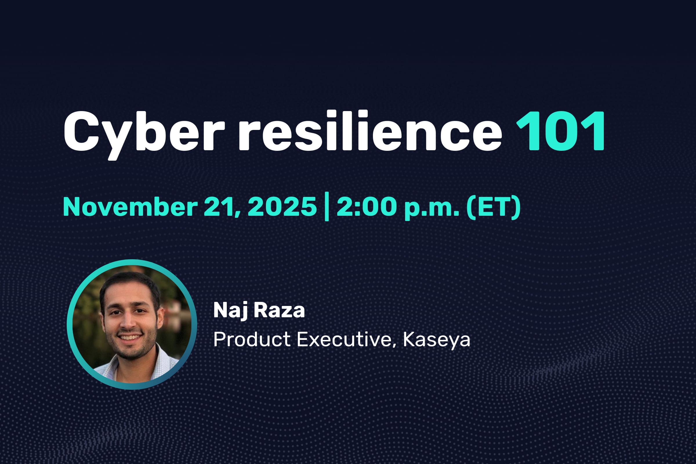 Cyber Resilience 101 Datto