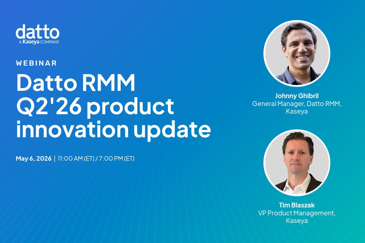 Datto RMM Q2'26 product innovation update | Datto