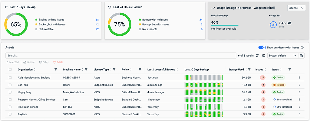 Endpoint Backup Hero Multi Screenshot